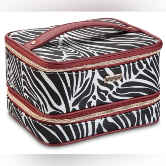 Stephanie Johnson Belize Jenny train case-NEW-interior bag not included-NWT - Picture 12 of 16